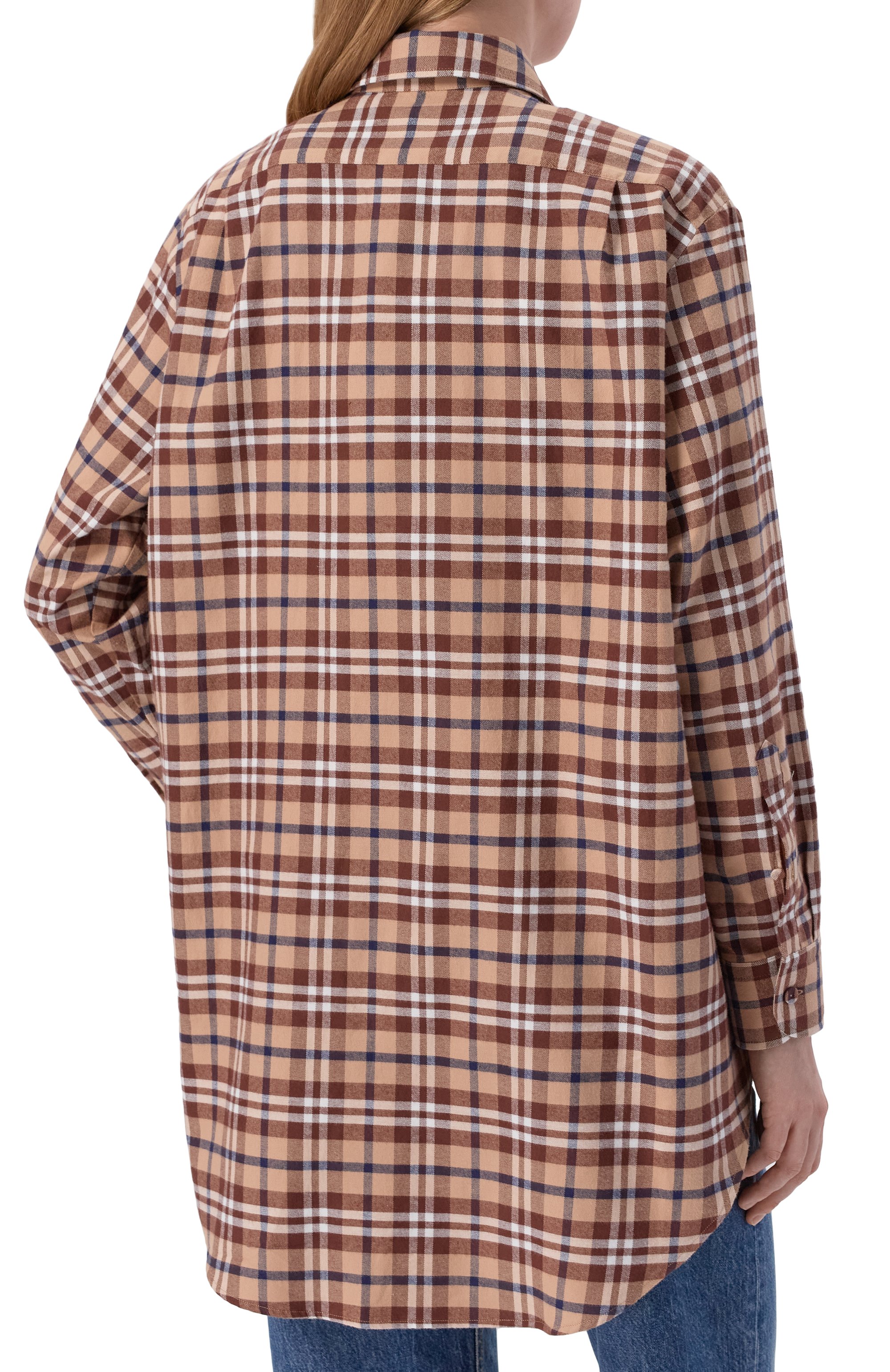 Хлопковая рубашка ACADEMIA, арт. CELIA-P0CKET-BC/5356, фото 4