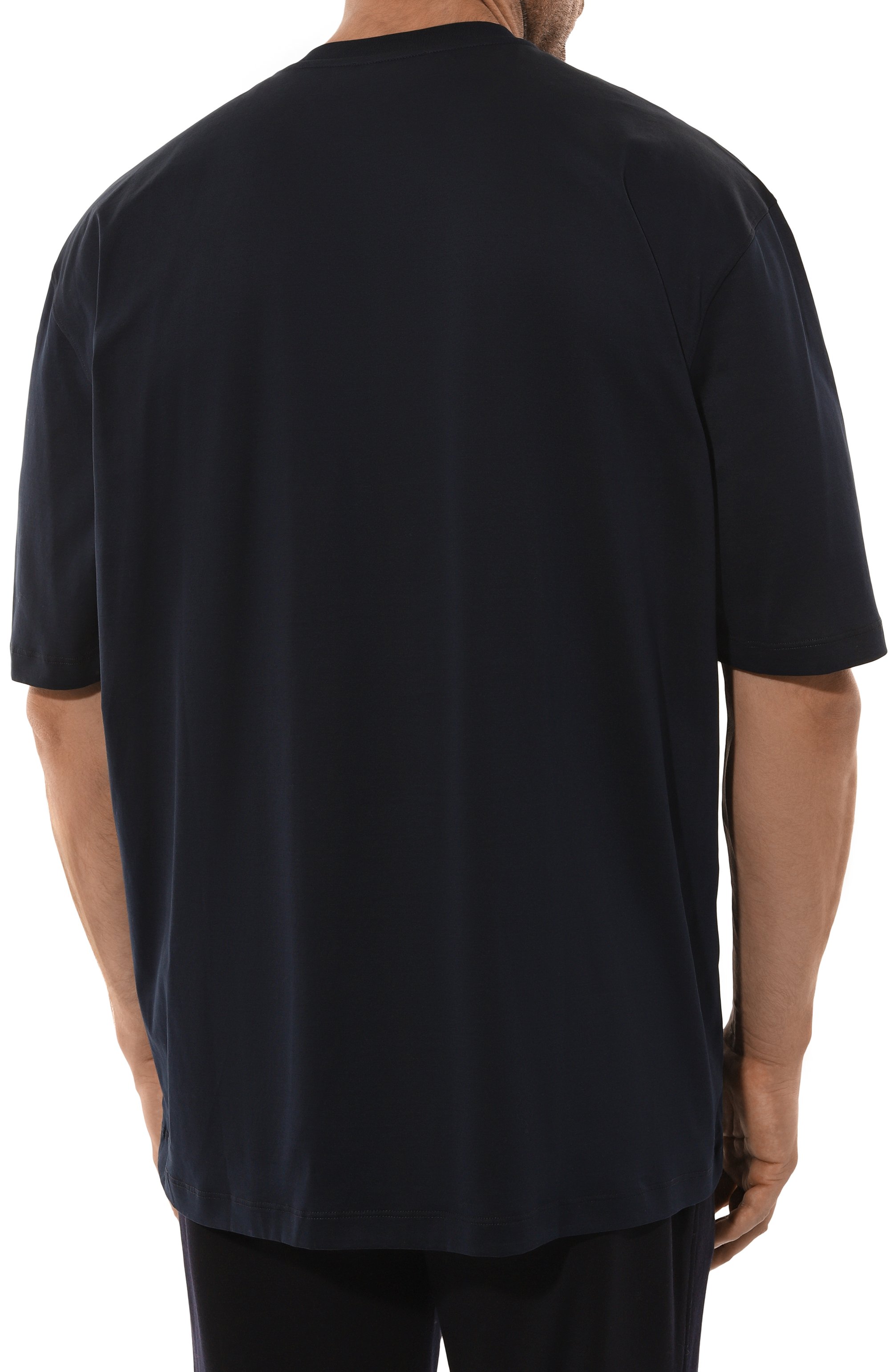 Хлопковая футболка ZILLI, арт. TSR001M0110VZSD00/66, фото 4