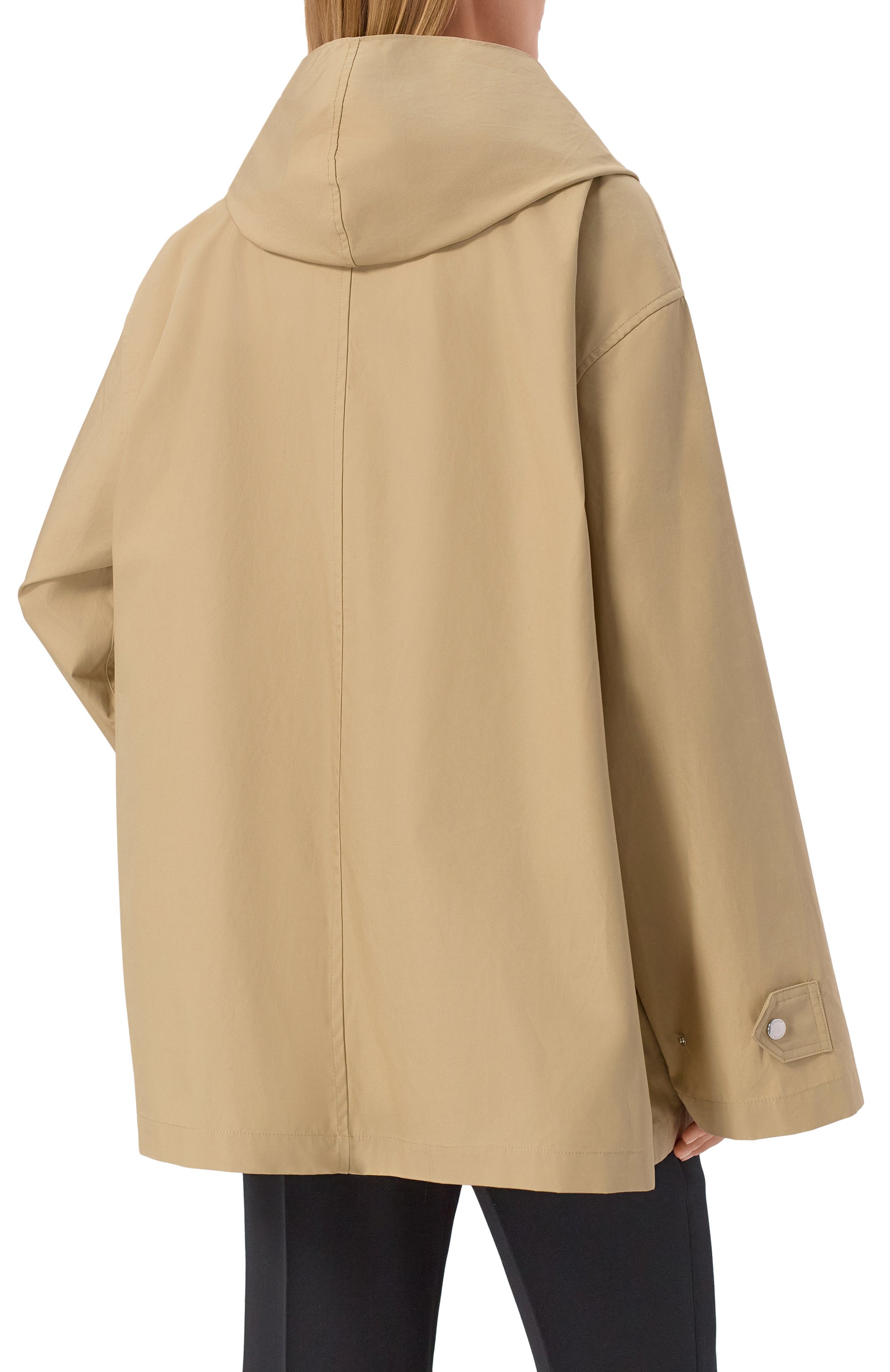 Хлопковая куртка TOTEME, арт. 262-WR00292-FB0633, фото 4