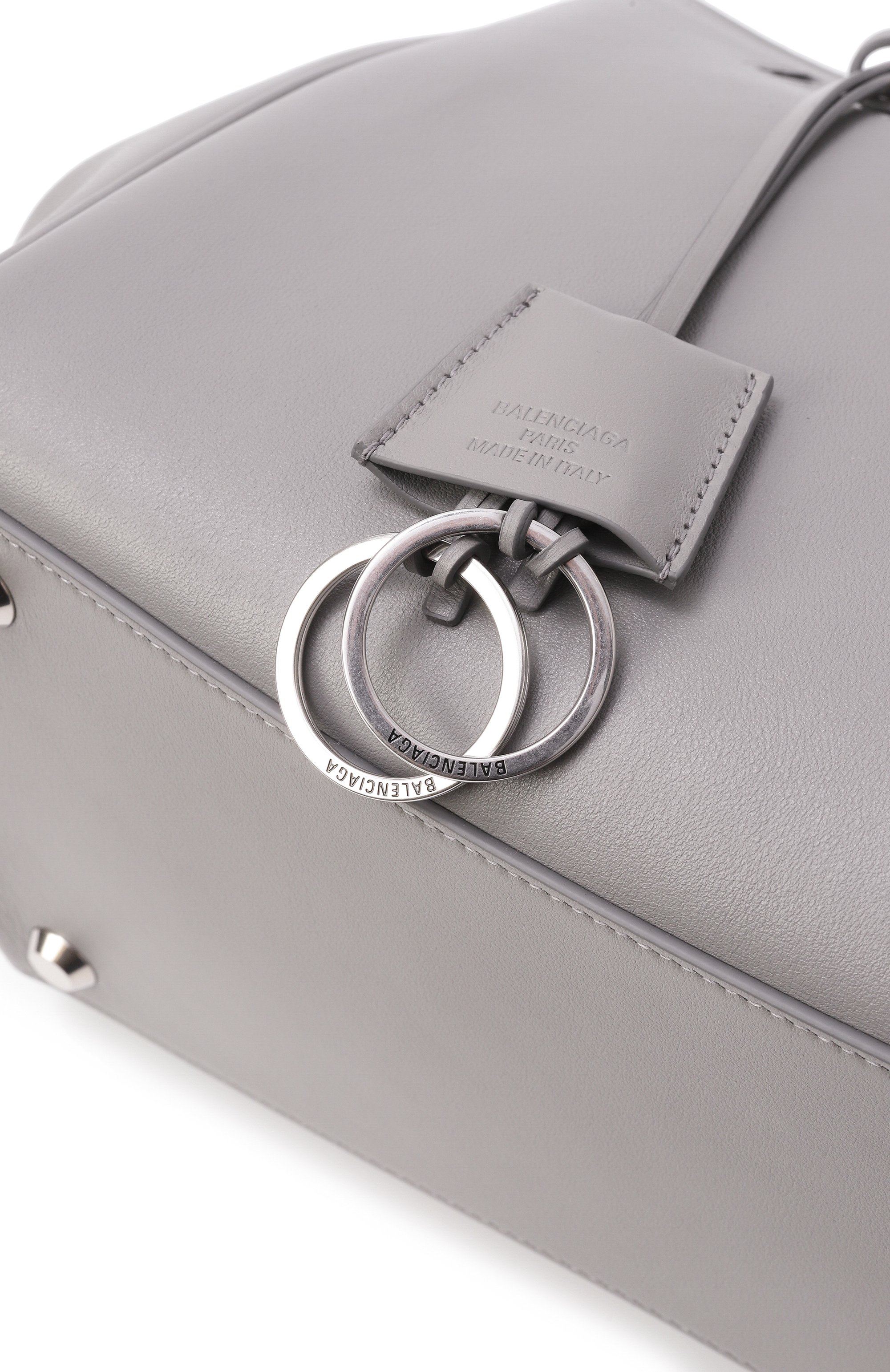 Сумка hampton small BALENCIAGA серого цвета по цене 433500 руб., арт. 813357/2ABAW, фото 3 Сумка hampton small BALENCIAGA, арт. 813357/2ABAW, фото 3