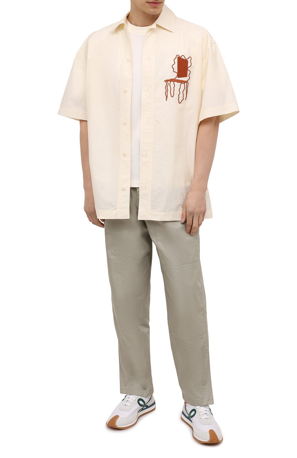 Комбинированные кроссовки loewe x paula's ibiza LOEWE, арт. M616282X11, фото 2