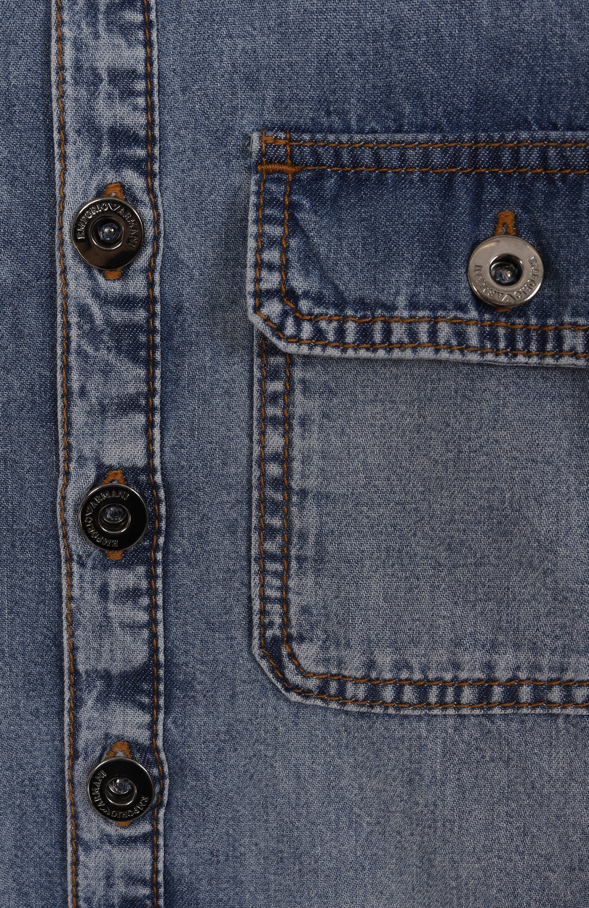 Джинсовая рубашка EMPORIO ARMANI, арт. EB000195/AF13274, фото 3