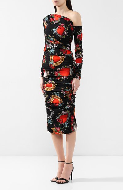 Шелковое платье DOLCE & GABBANA, арт. F69S1T/FSAYM, фото 3