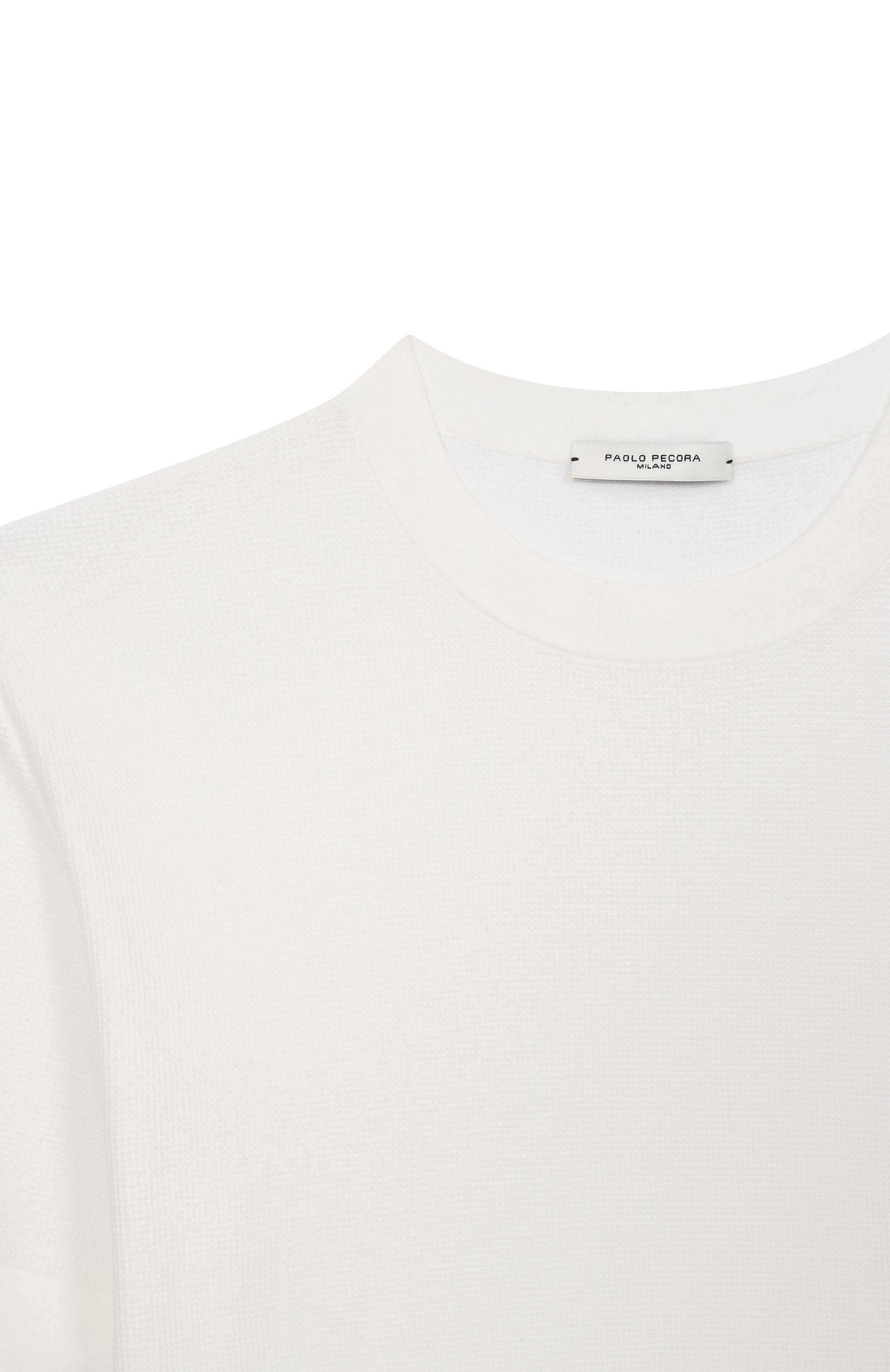 Хлопковый пуловер PAOLO PECORA MILANO, арт. PP4179, фото 3