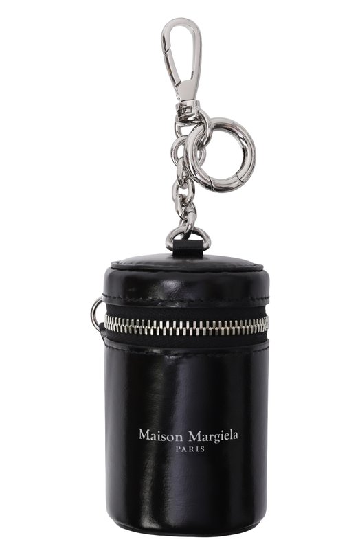 Кожаный брелок Maison Margiela SA1VL0048/P8831 Чёрный SA1VL0048/P8831