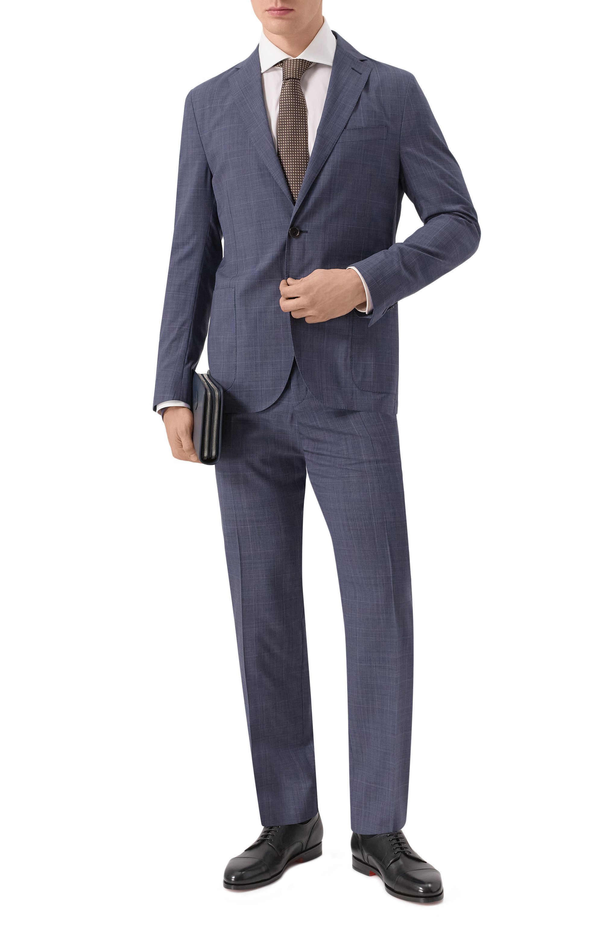 Кожаные дерби colin SANTONI, арт. MCCG18940SA1SLAS, фото 2