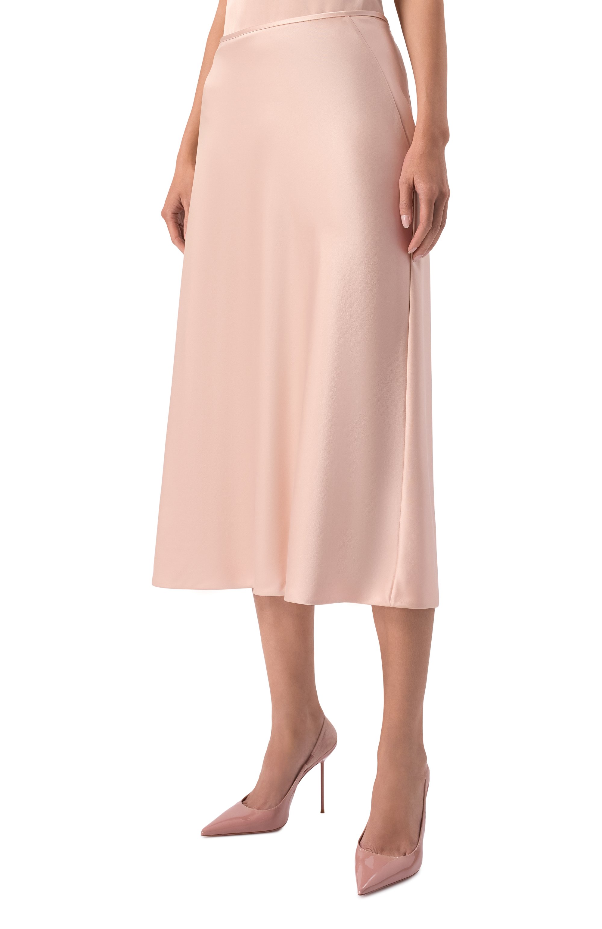 Атласная юбка MVST, арт. M26.2PW.S015/F096 D0UBLE SATIN, фото 3