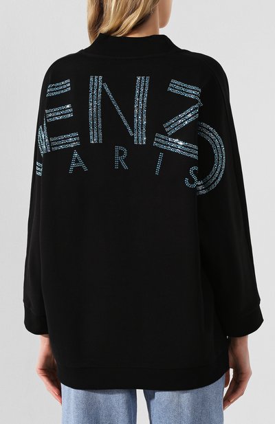Хлопковый свитшот KENZO, арт. FA52T0704953, фото 4