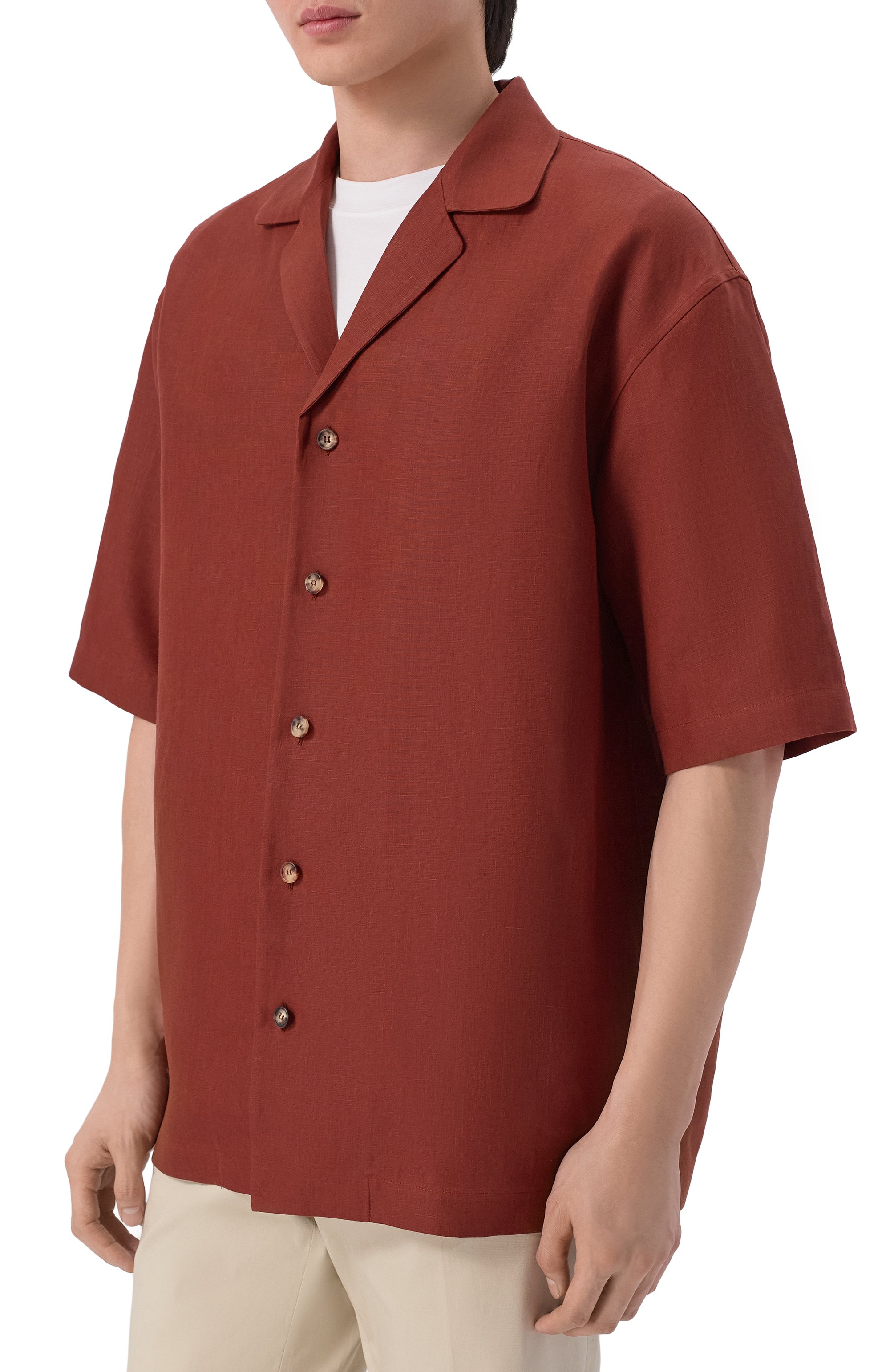 Льняная рубашка MVST, арт. M26.2PM.B015/F157, фото 3