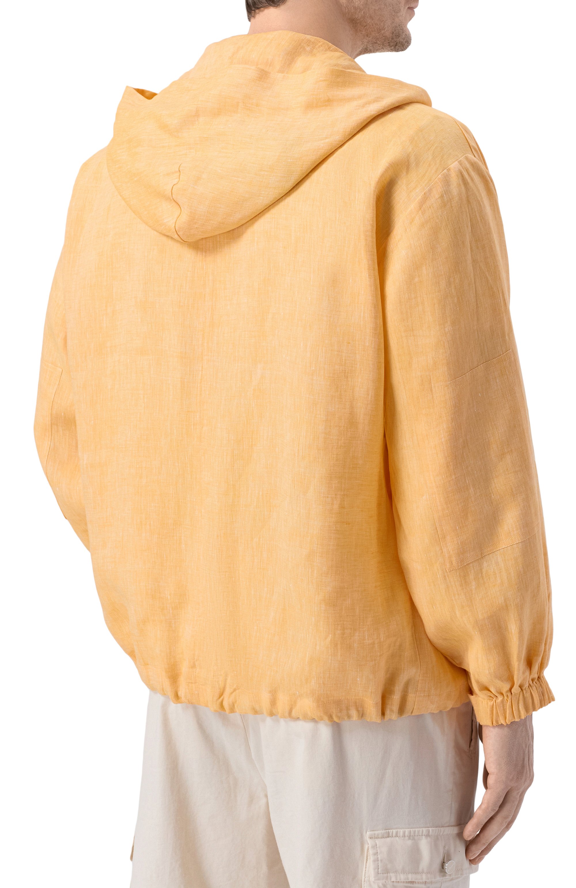 Льняная куртка-рубашка KITON, арт. UMC015H09613, фото 4