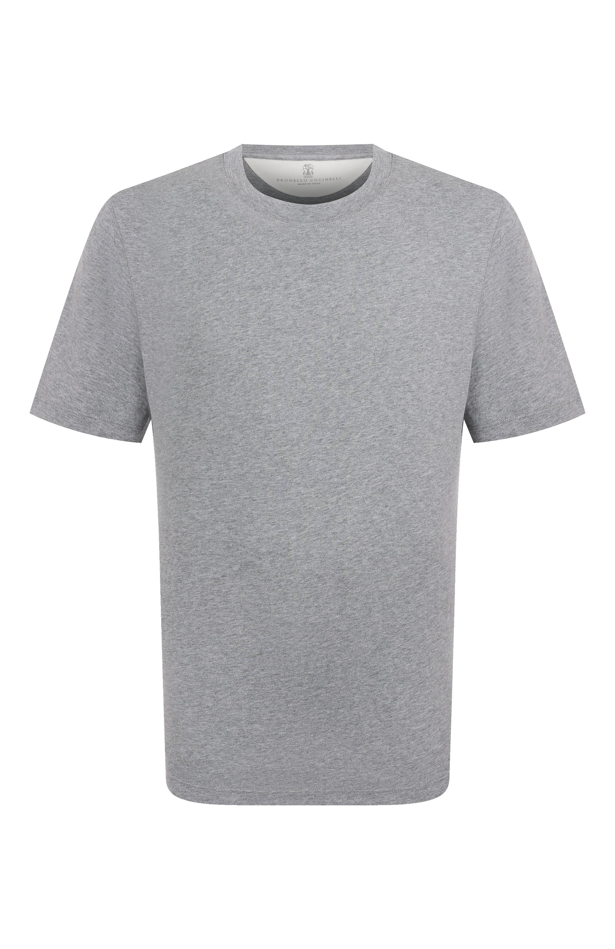Хлопковая футболка BRUNELLO CUCINELLI, арт. M0B131308, фото 1