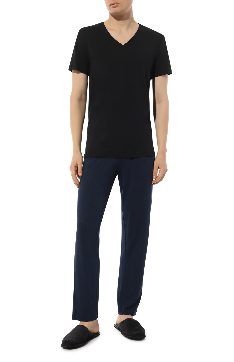 Хлопковая футболка HANRO, арт. 073089., фото 2