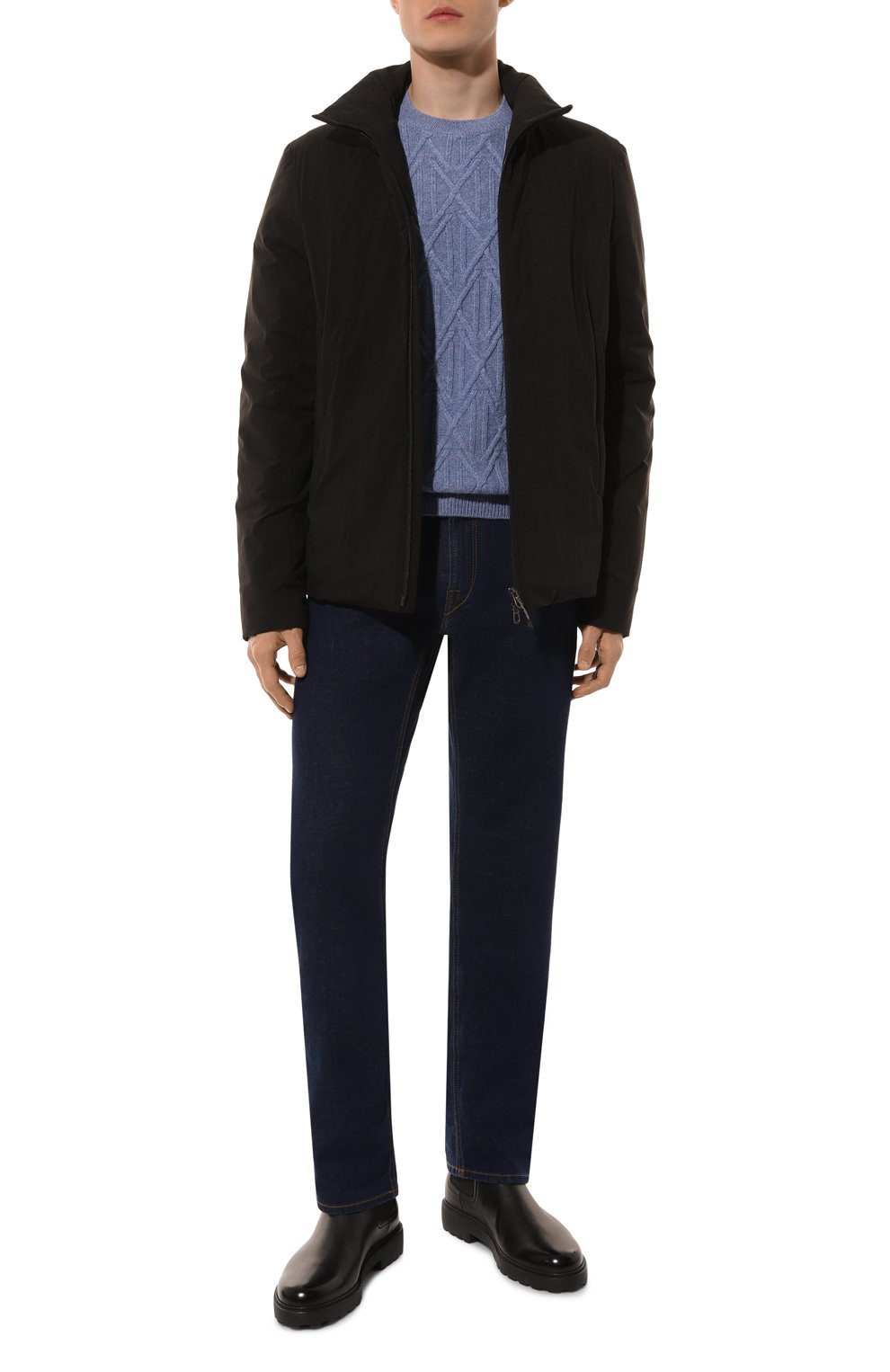 Кашемировый джемпер ANDREA CAMPAGNA, арт. FL21210, фото 2