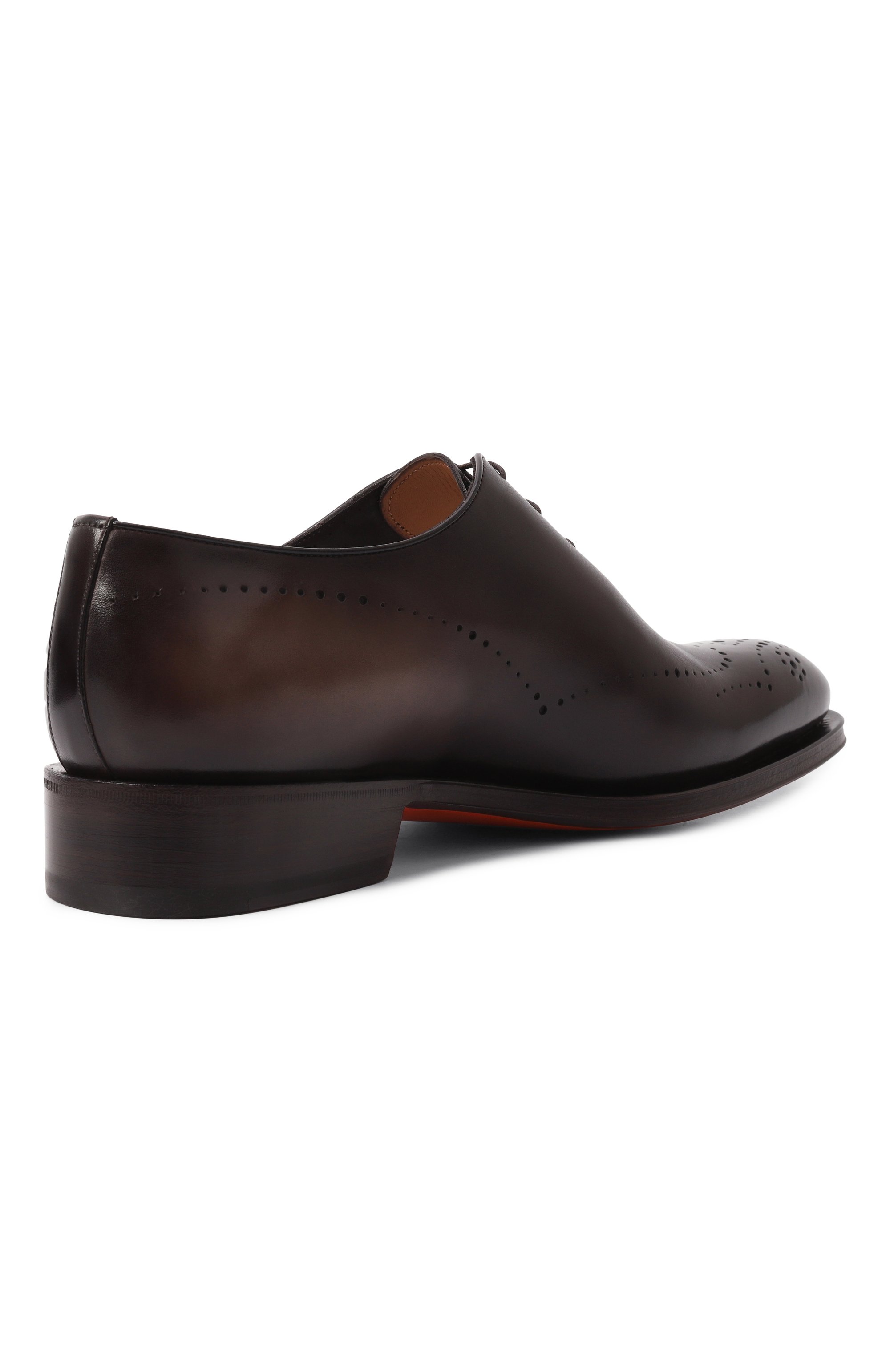 Кожаные оксфорды carter SANTONI, арт. MCCG18542MC8HFUL, фото 5