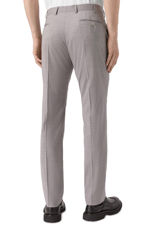 Шерстяные брюки Emporio Armani EM000032/TE14083 Серый  EM000032/TE14083 Фото 4