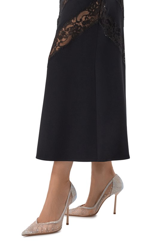 Текстильные туфли Nicole 100 Le Silla 4191E090BXPPGSL Кремовый  4191E090BXPPGSL Фото 2