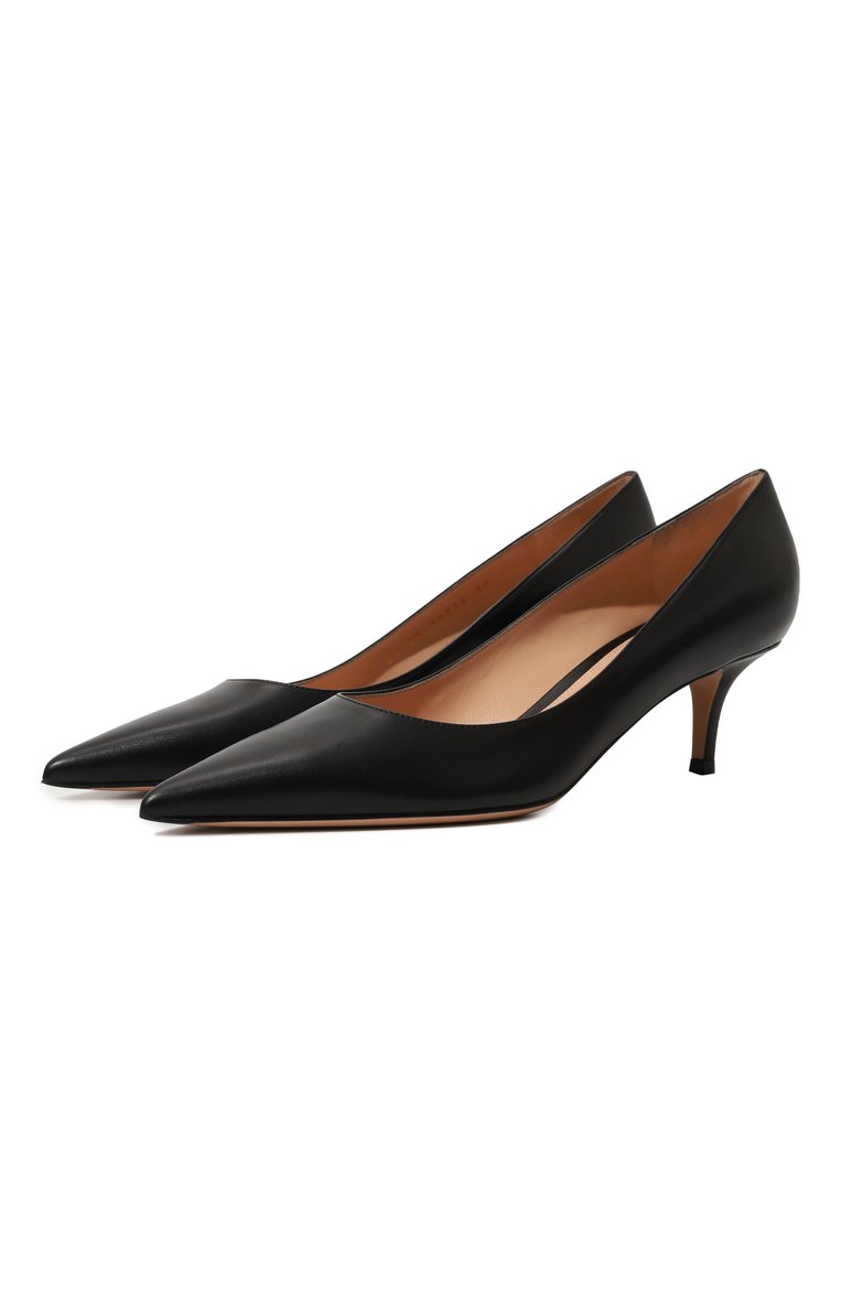 Кожаные туфли gianvito 55 GIANVITO ROSSI, арт. G20336.55RIC.VITNER0, фото 1