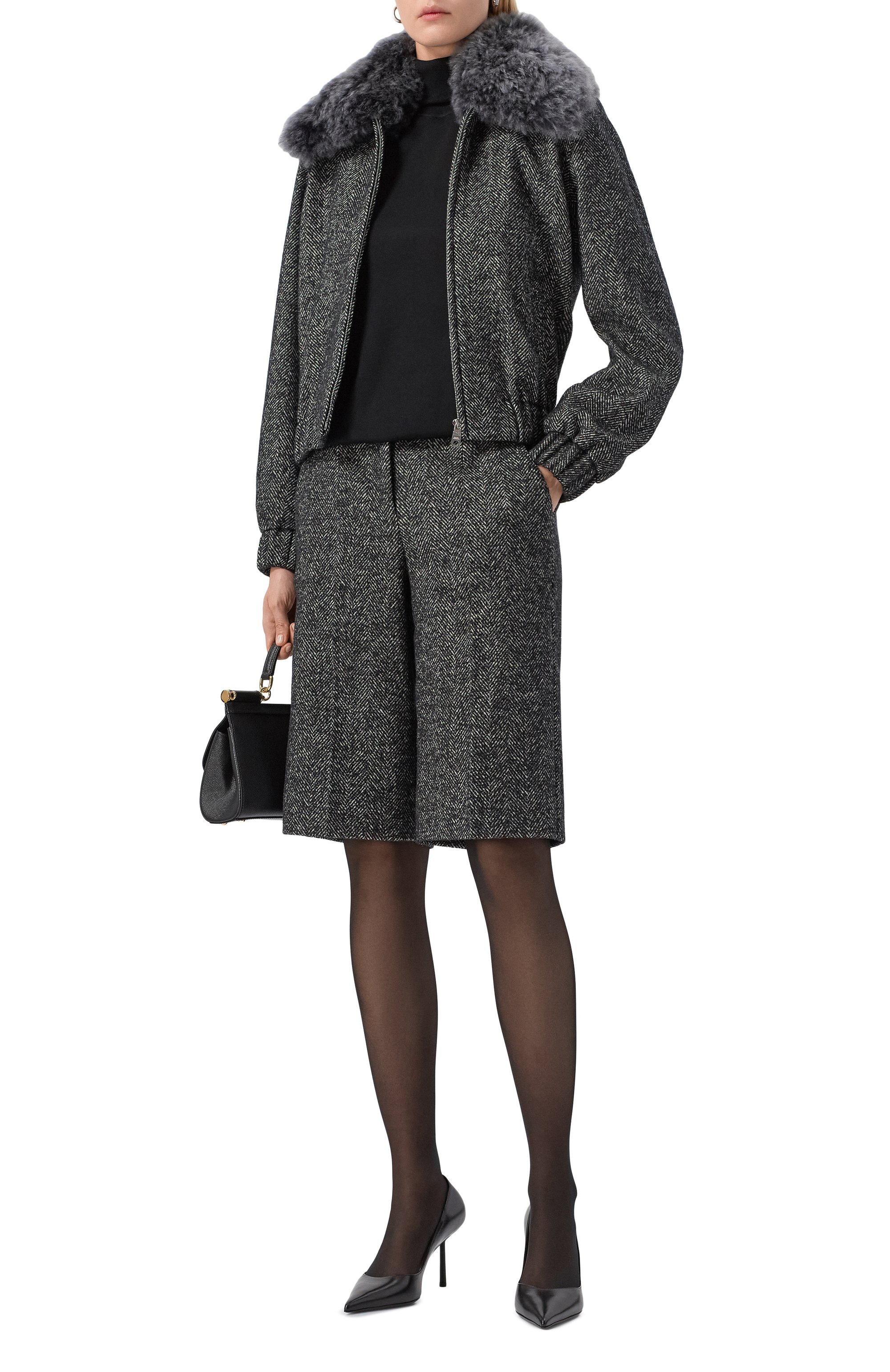 Шерстяная куртка DOLCE & GABBANA, арт. F9S93T/FCBAJ, фото 2