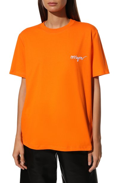 Хлопковая футболка MSGM, арт. 3341MDM540 227798, фото 3