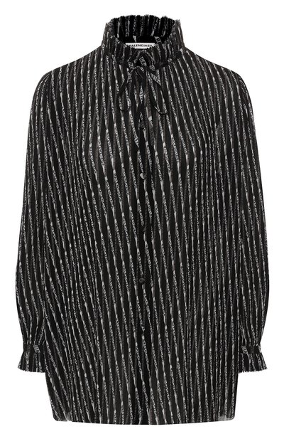 Плиссированная блузка BALENCIAGA, арт. 528260/TDL41, фото 1