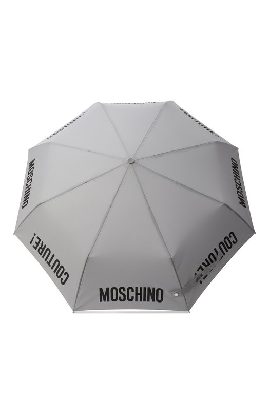 Складной зонт Moschino 8983 0PENCL0SE Серый 8983 0PENCL0SE
