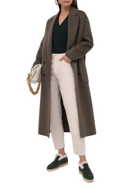 Замшевые ботинки open walk LORO PIANA, арт. FAL7979, фото 2