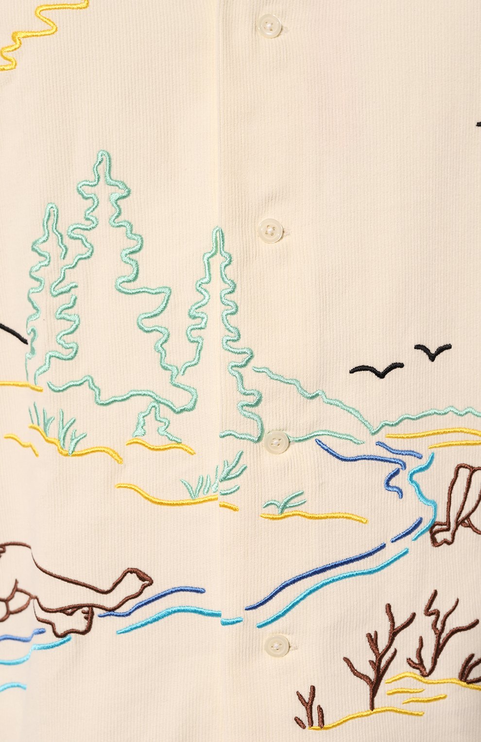 Вельветовая рубашка CARNE BOLLENTE, арт. AW23LS0204, фото 5