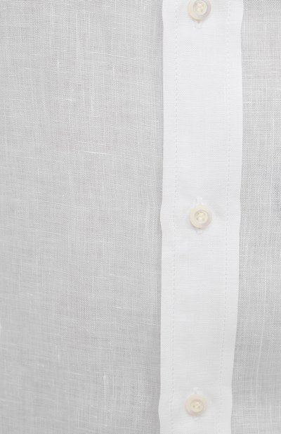 Льняная рубашка BRUNELLO CUCINELLI, арт. MB6083029, фото 5