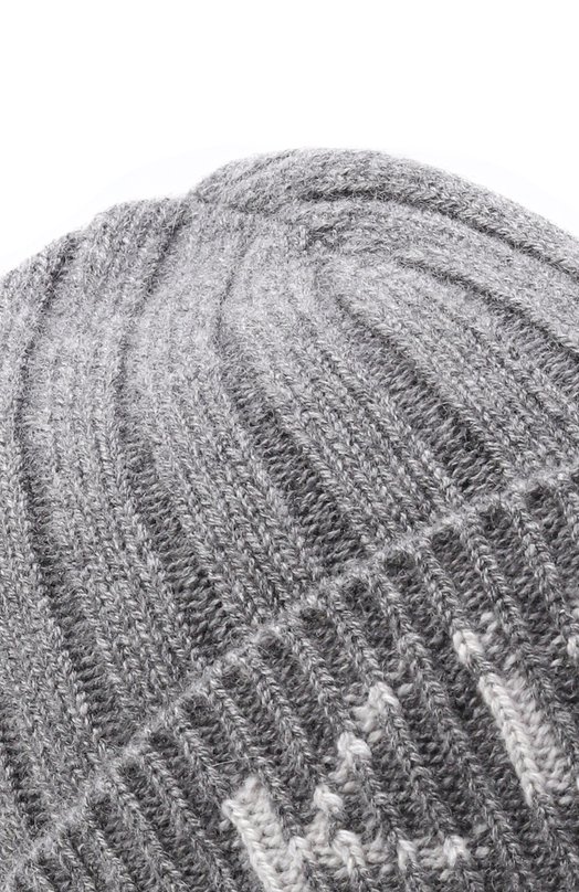 Кашемировая шапка Kiton UCPL003K0213H04 Серый  UCPL003K0213H04 Фото 3