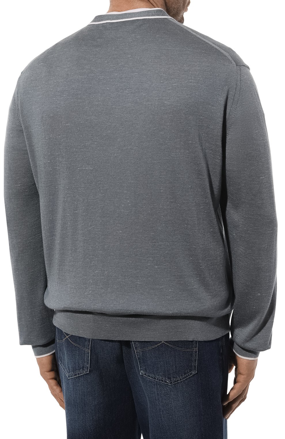 Кардиган из шерсти и шелка ZILLI, арт. KCA003M0345VHEM00, фото 4