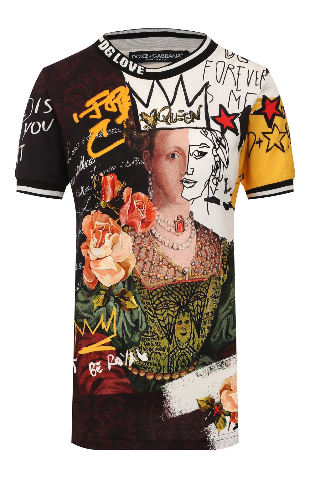 Хлопковая футболка DOLCE & GABBANA, арт. F8L39T/G7TLY, фото 1