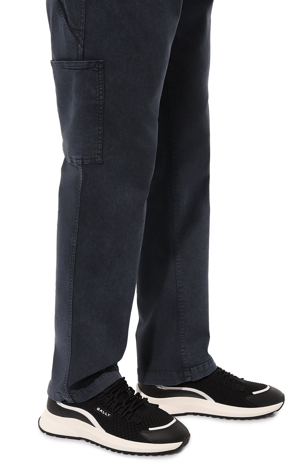 Комбинированные кроссовки outline BALLY, арт. MSK09W/TE036, фото 3