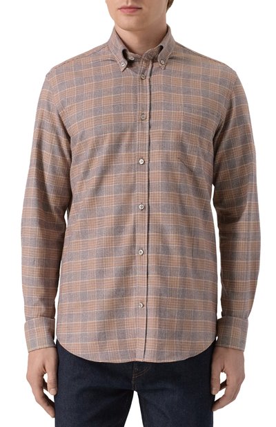 Хлопковая рубашка PAUL&SHARK, арт. 15313034, фото 3