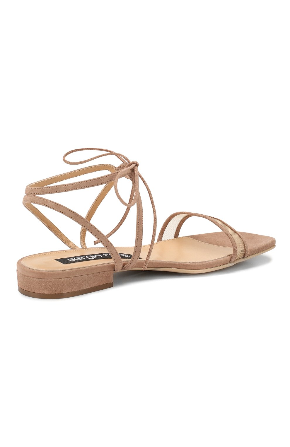 Замшевые сандалии SERGIO ROSSI, арт. A88410-MAFM46, фото 4