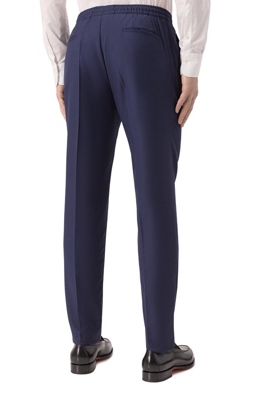 Шерстяной костюм Kiton UA81K0602E10 Синий  UA81K0602E10 Фото 7
