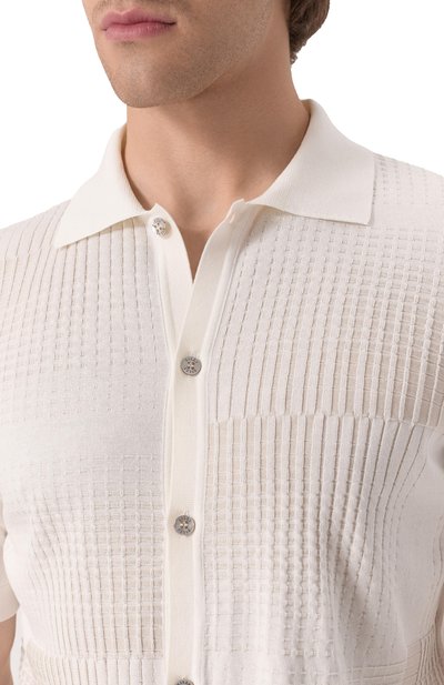 Рубашка из шелка и хлопка ZILLI, арт. KBBP02M0145VSQS00/62, фото 5