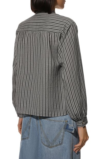 Хлопковая рубашка ISABEL MARANT ETOILE, арт. HT1042-17A045E/0NLY, фото 4