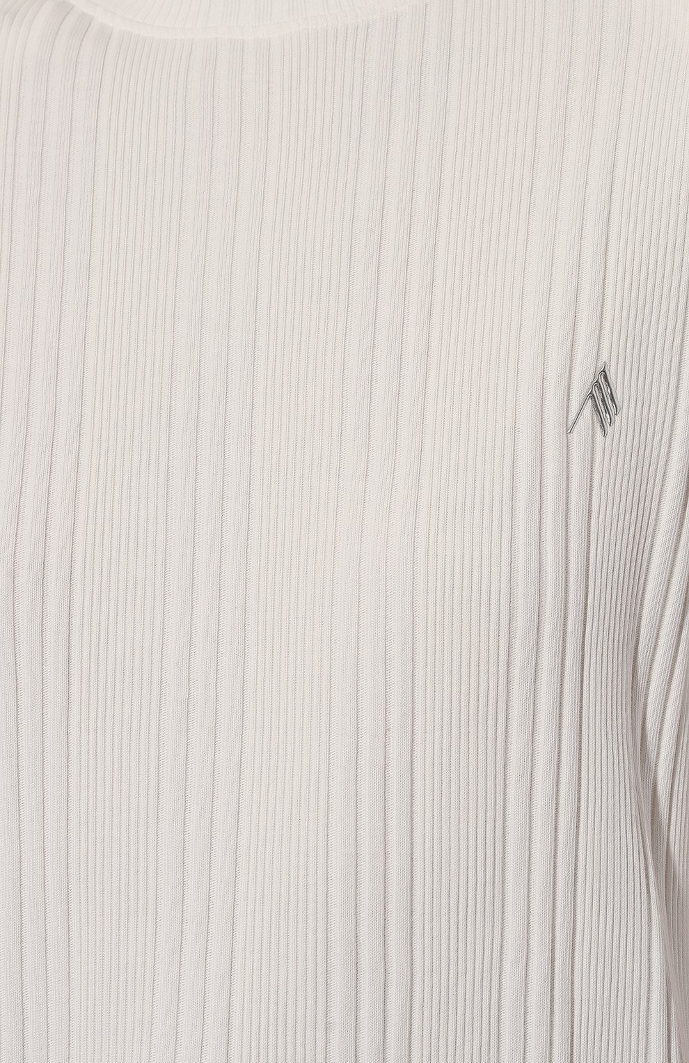 Хлопковая футболка THE ATTICO, арт. 247WCT182, фото 5