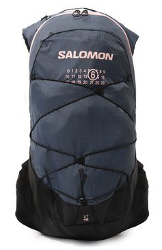 Мужской рюкзак mm6 maison margiela x salomon MM6 синего цвета, арт. SB6WA0003/P5782 | Фото 1 (Материал сплава: Проставлено; Ремень/цепочка: На ремешке; Материал: Текстиль; Драгоценные камни: Проставлено; Стили: Кэжуэл; Размер: large)