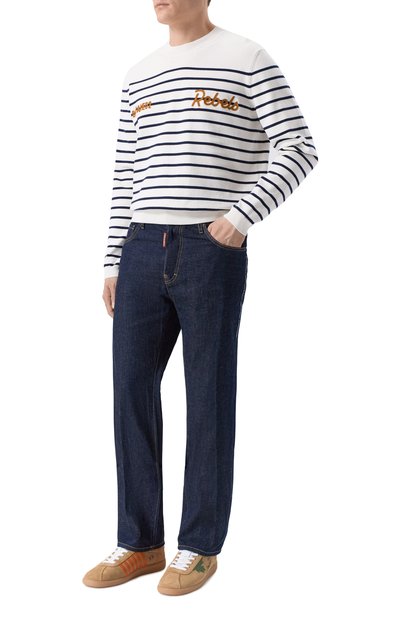 Хлопковый джемпер DSQUARED2, арт. S74HA1596/D13199, фото 2