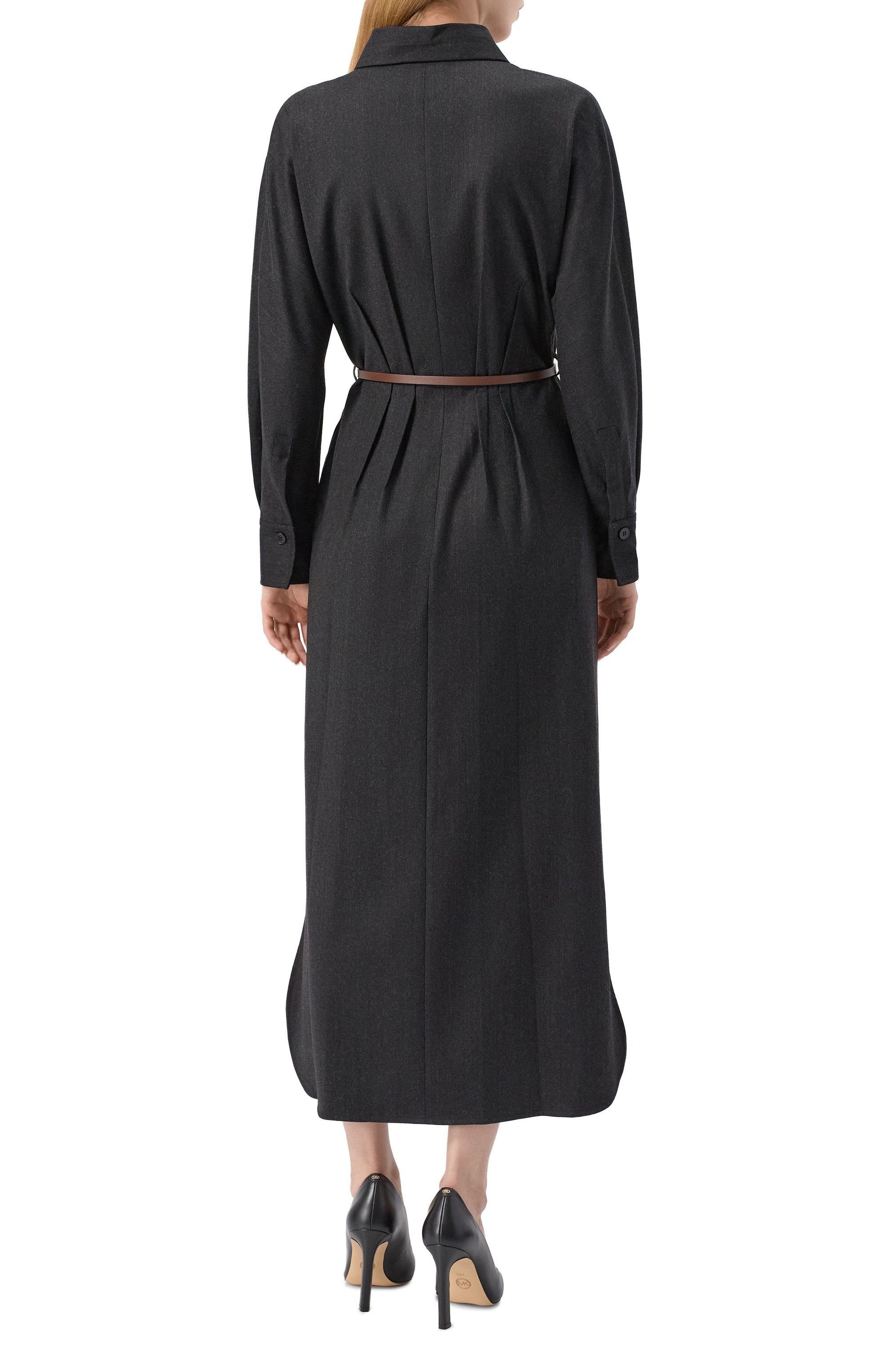 Платье из шерсти и вискозы ANTONELLI FIRENZE, арт. P6482/875B, фото 4