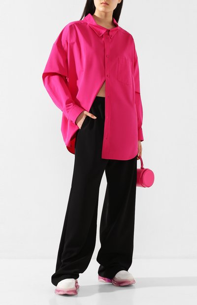 Хлопковая рубашка BALENCIAGA, арт. 622050/TIM40, фото 2