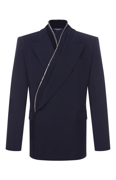 Мужской шерстяной пиджак DOLCE & GABBANA, арт. G2RR6Z/FUBGB