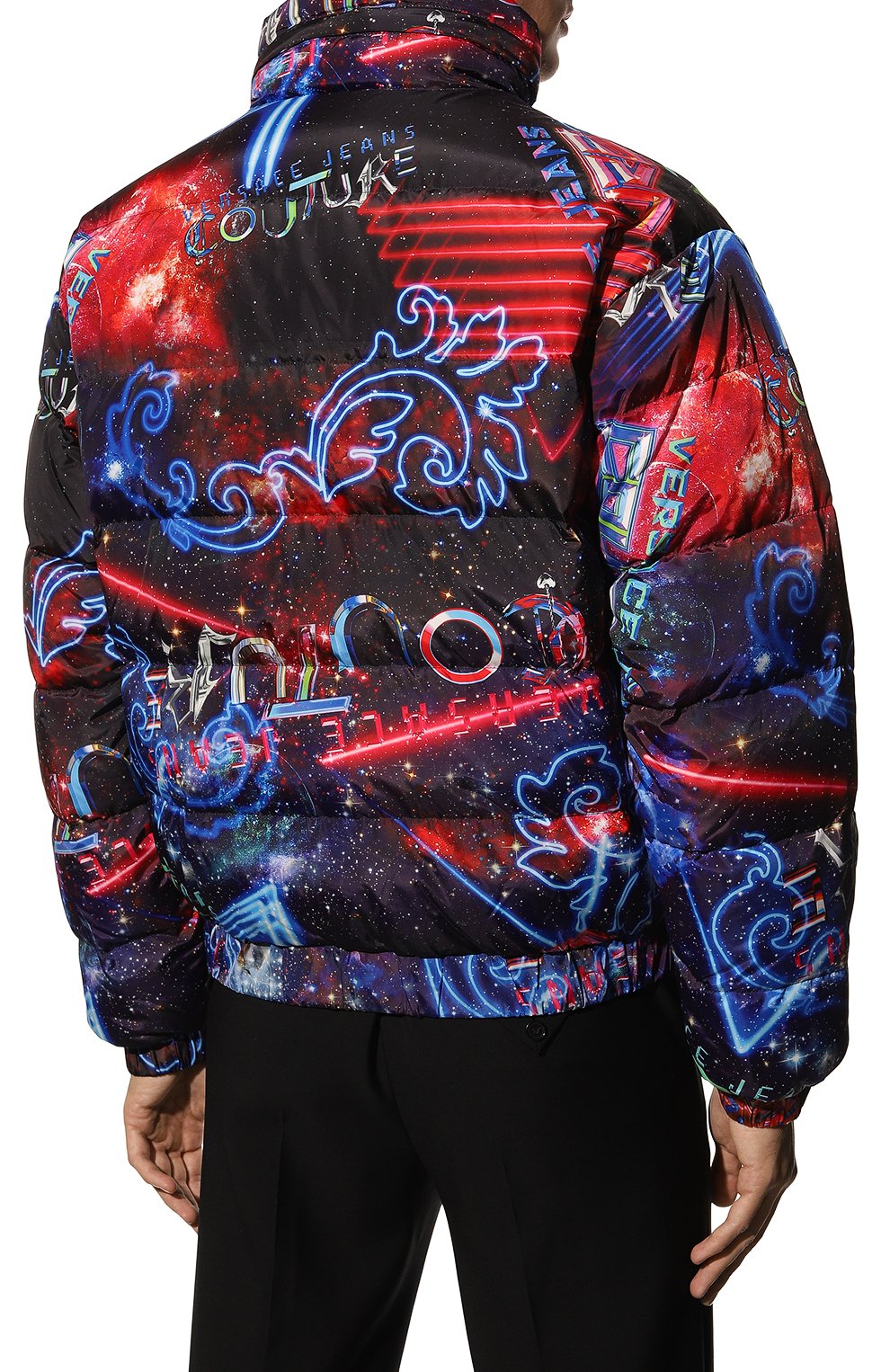 Двусторонний пуховик VERSACE JEANS COUTURE, арт. 73GAU4D2-73UP404 GALAXY REVERS 50D/CQS38, фото 4