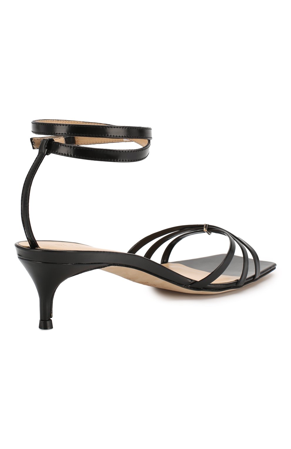 Кожаные босоножки BY FAR, арт. 20CRKAISBLW, фото 4