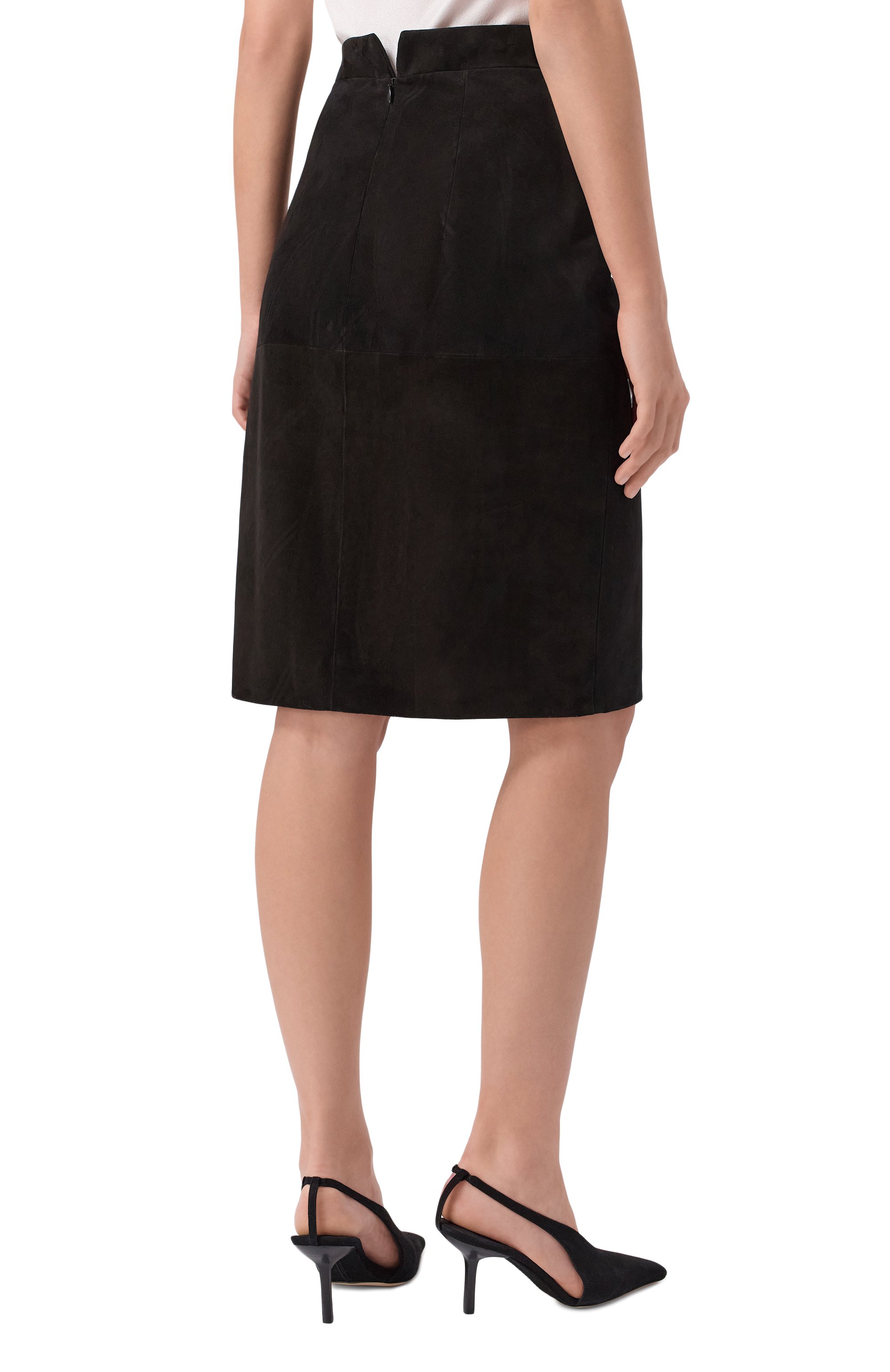 Замшевая юбка LOUVE, арт. 25-06-04-05-20-18-01, фото 4