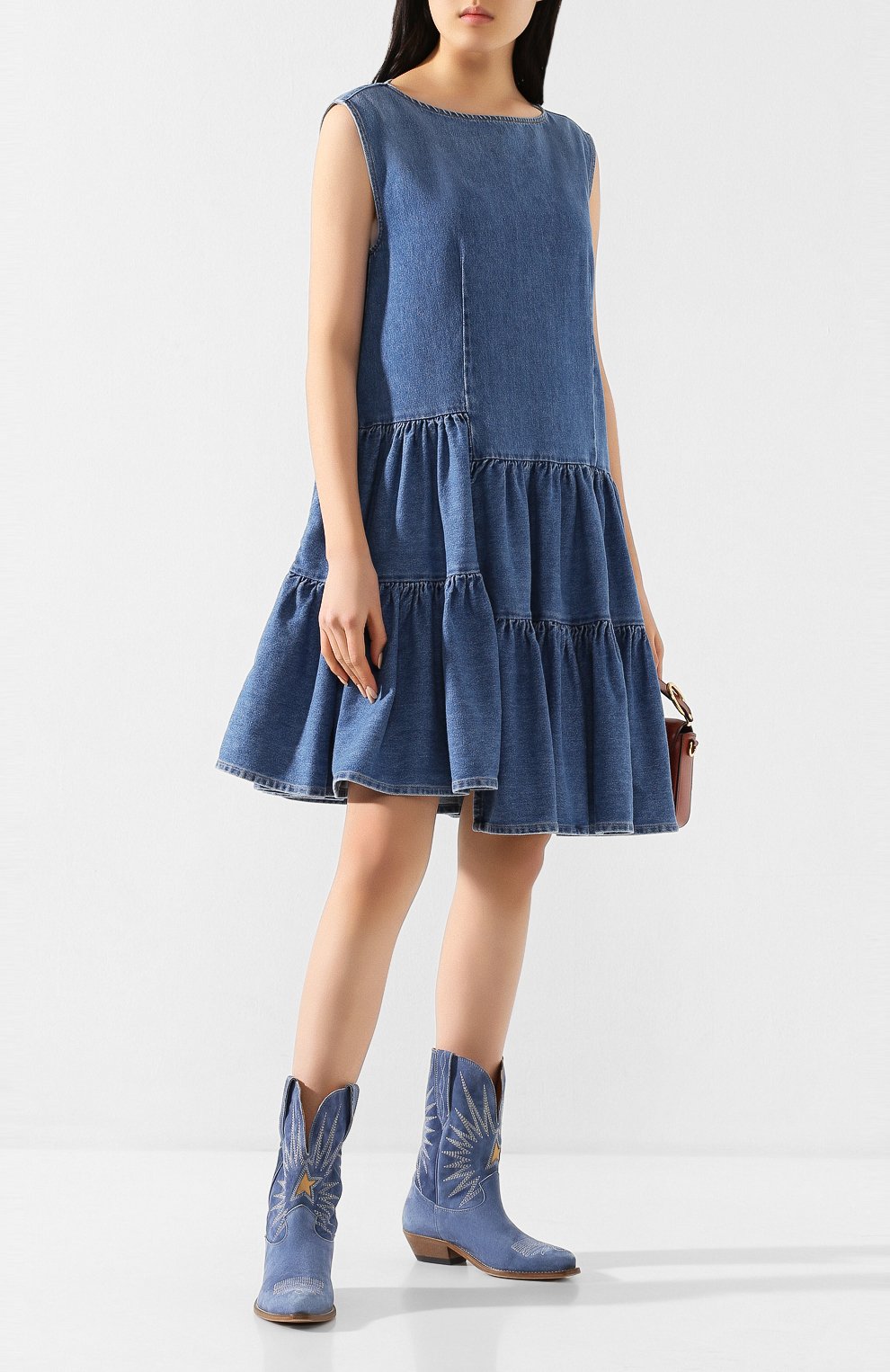 Джинсовое платье MM6, арт. S52CT0523/S30460, фото 2
