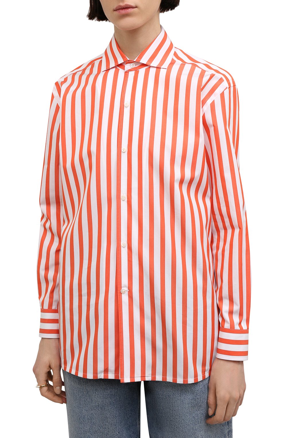 Хлопковая рубашка RALPH LAUREN, арт. 290649380, фото 3