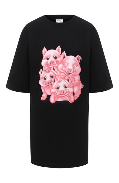 Женская хлопковая футболка VETEMENTS, арт. UAH21TR560 1611/W