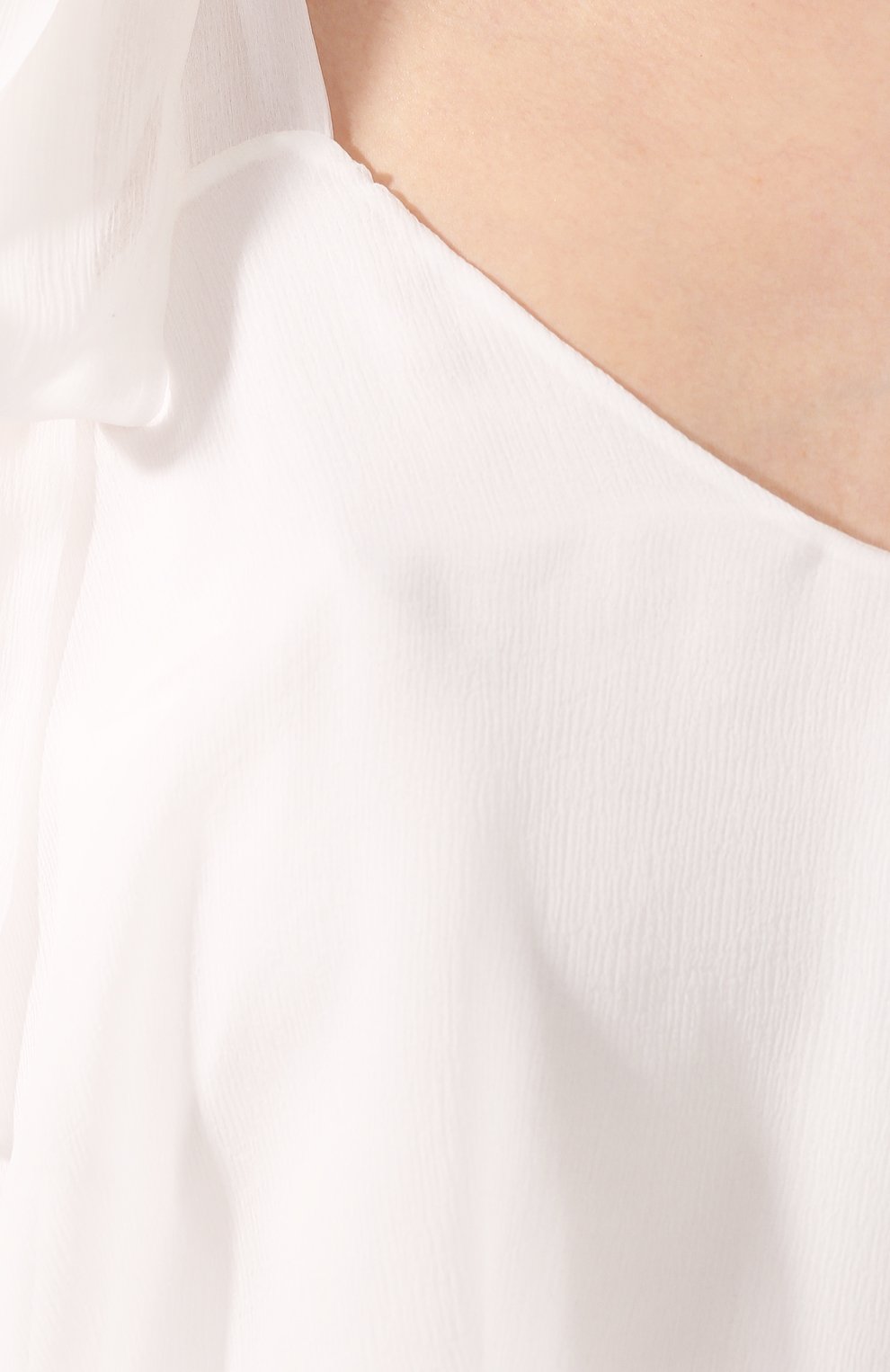 Шелковое платье TEREKHOV GIRL белого цвета по цене 34750 руб., арт. 2DE055/1091.101/S20, фото 5 Шелковое платье TEREKHOV GIRL, арт. 2DE055/1091.101/S20, фото 5